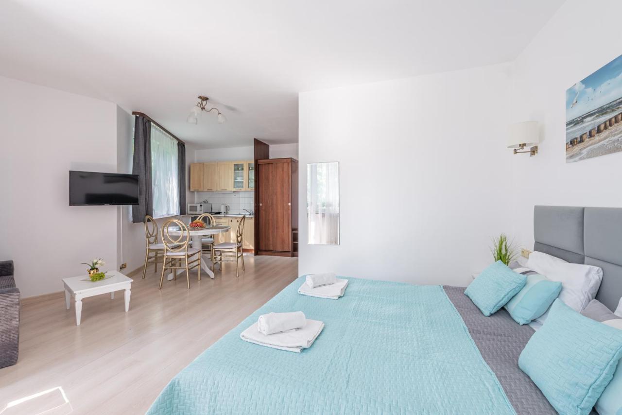 Apartament Z Balkonem Lazur 250M Od Morza コウォブジェク エクステリア 写真